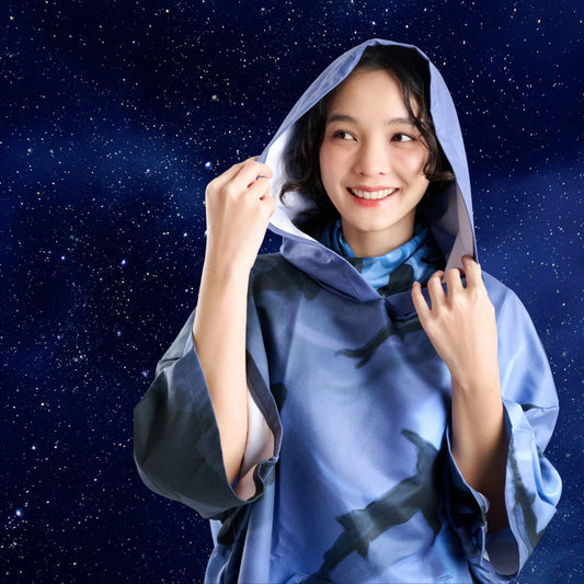 Poncho in Shadow Sharks