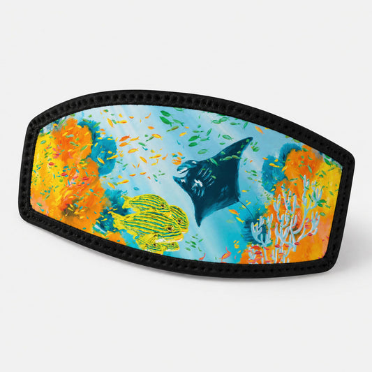 Coral Triangle — 2-in-1 Mask Strap Cover