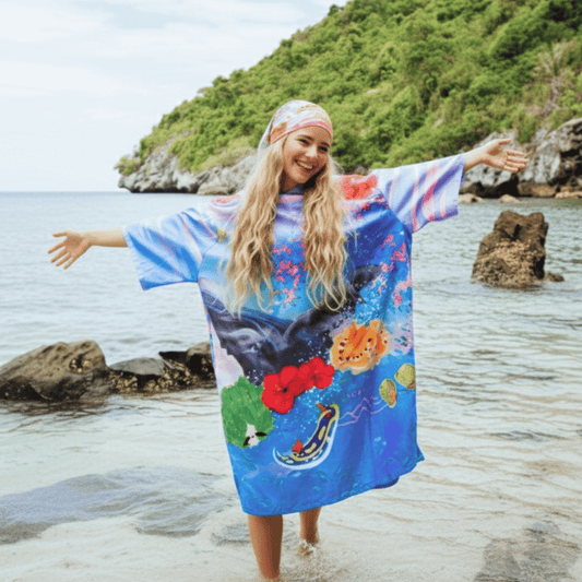 Okinawa Adventure Poncho