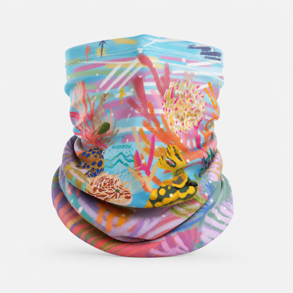 Lembeh REPREVE Multi-Purpose Headwear - over face