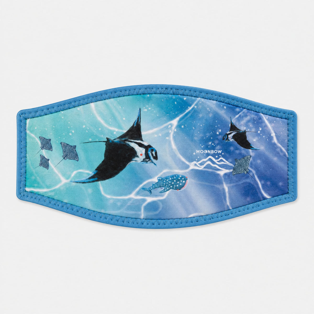 Cerulean —  2-in-1 Mask Strap Cover