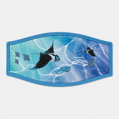 Cerulean —  2-in-1 Mask Strap Cover