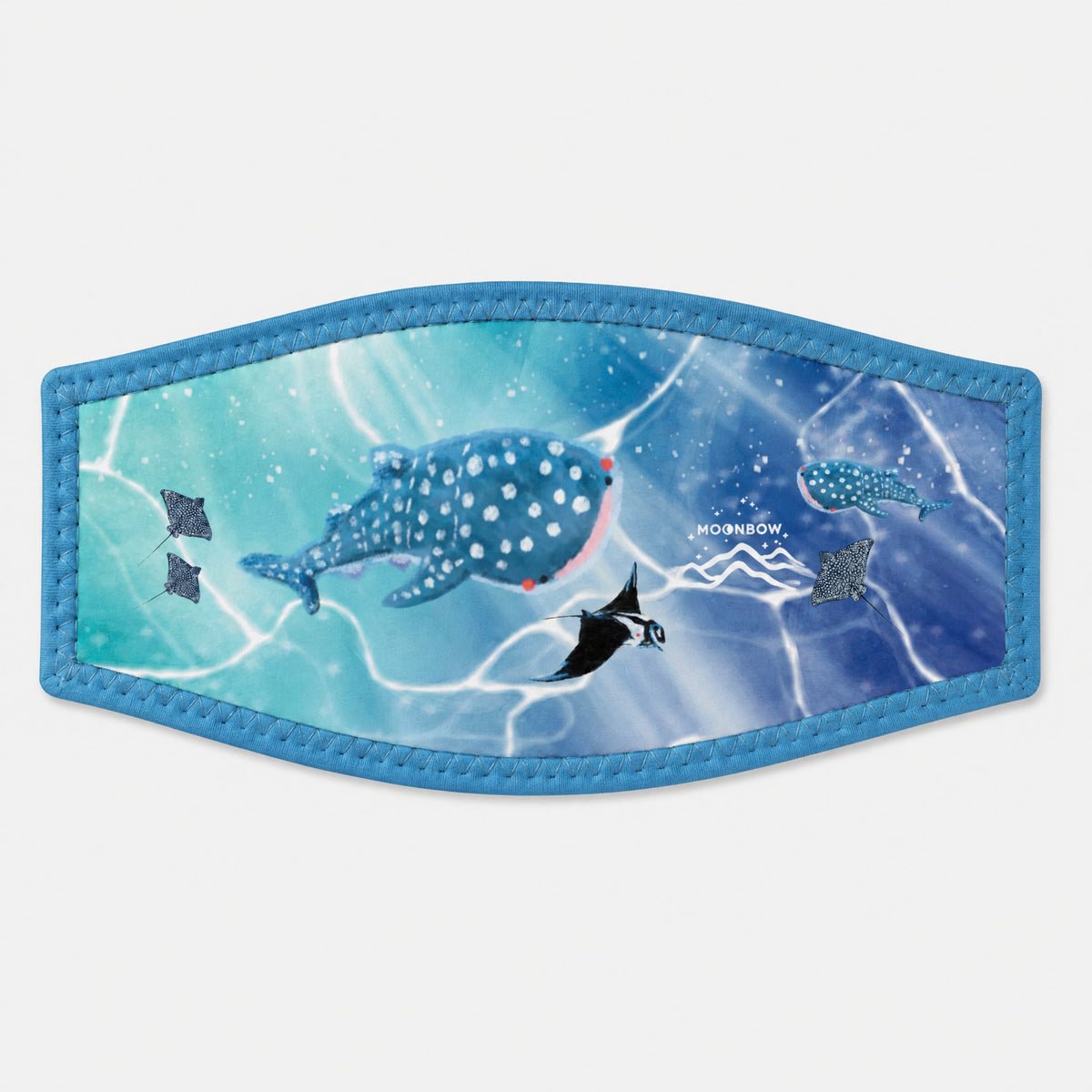Cerulean —  2-in-1 Mask Strap Cover