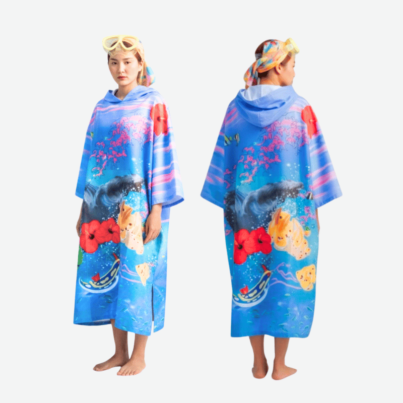 Okinawa Adventure Poncho