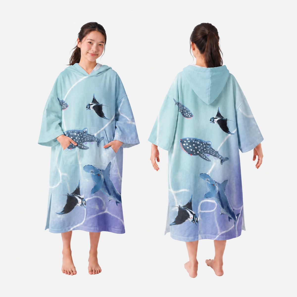 Cerulean Adventure Poncho