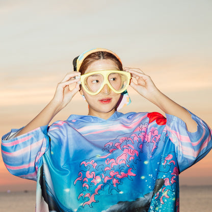 Okinawa Adventure Poncho - okinawa - model