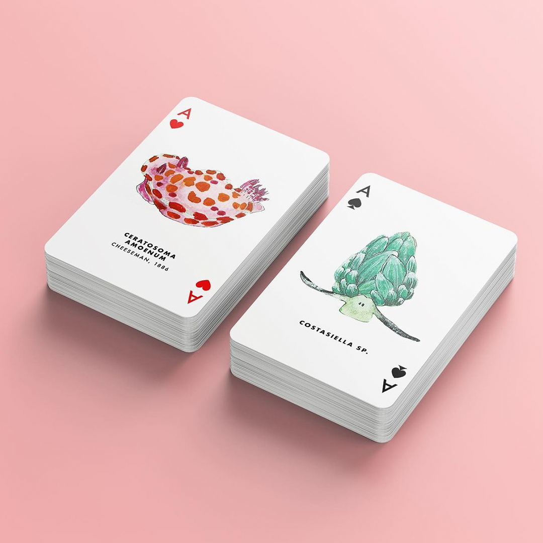 Sea Slug Playing Cards (Waterproof)
