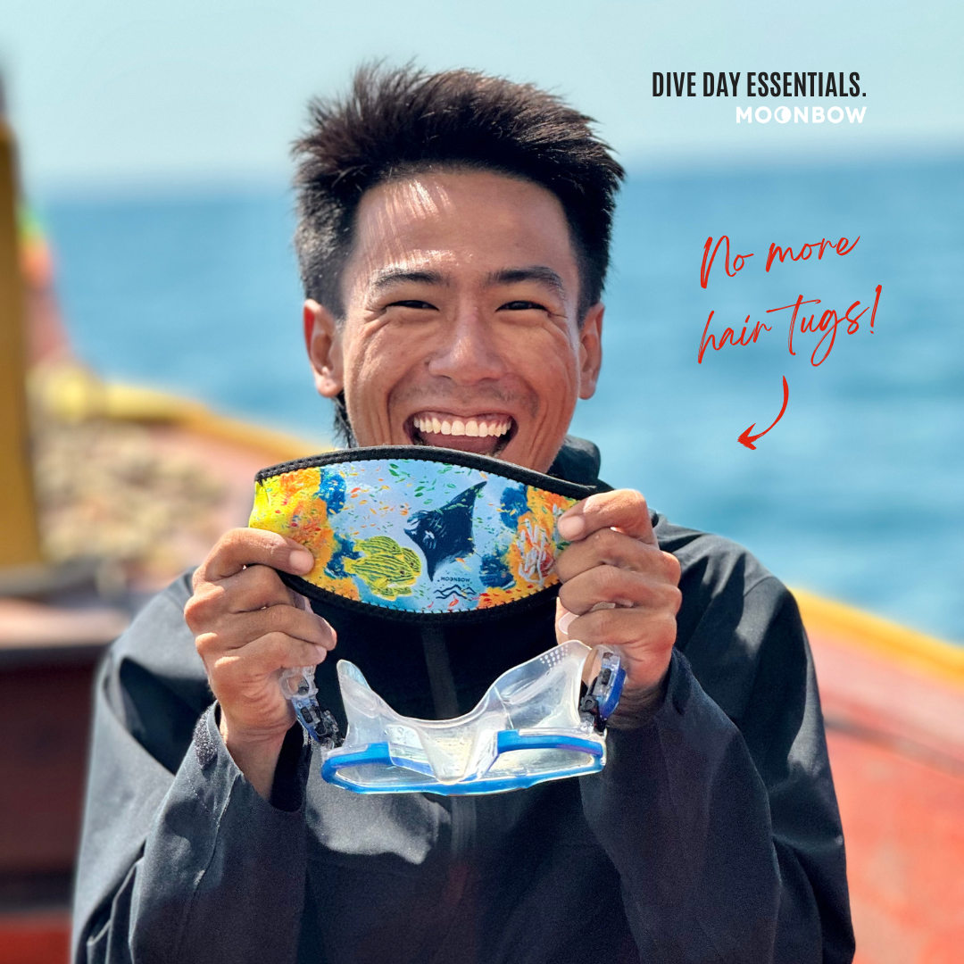 Coral Triangle — 2-in-1 Mask Strap Cover