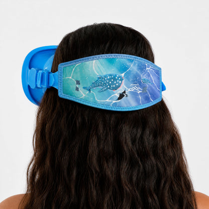 Cerulean —  2-in-1 Mask Strap Cover