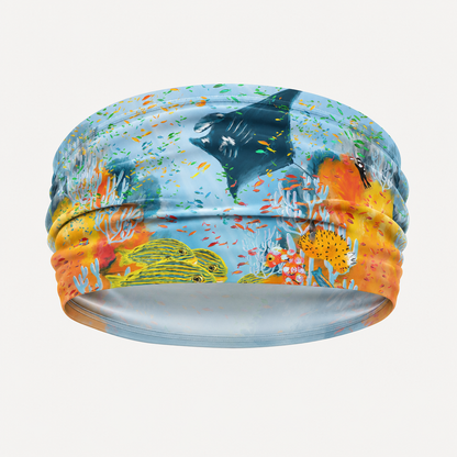 Raja Ampat REPREVE® Multi-Purpose Headwear - Headband Flat