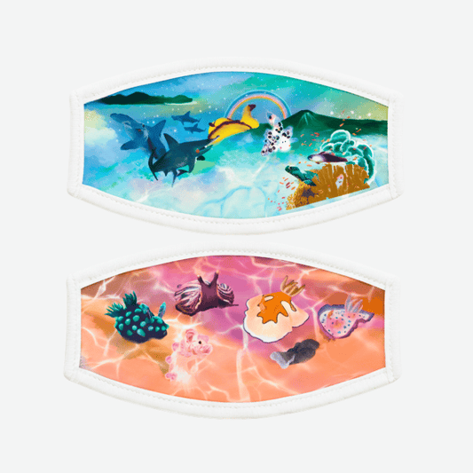 Ring of Fire —  2-in-1 Mask Strap Cover