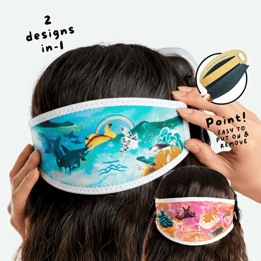 Ring of Fire —  2-in-1 Mask Strap Cover