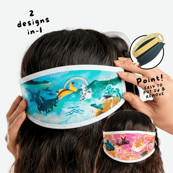 Moonbow Mask Strap Cover line