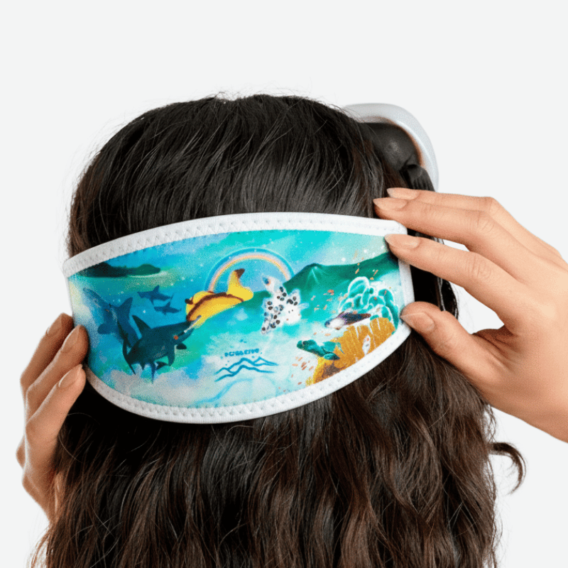 Ring of Fire —  2-in-1 Mask Strap Cover