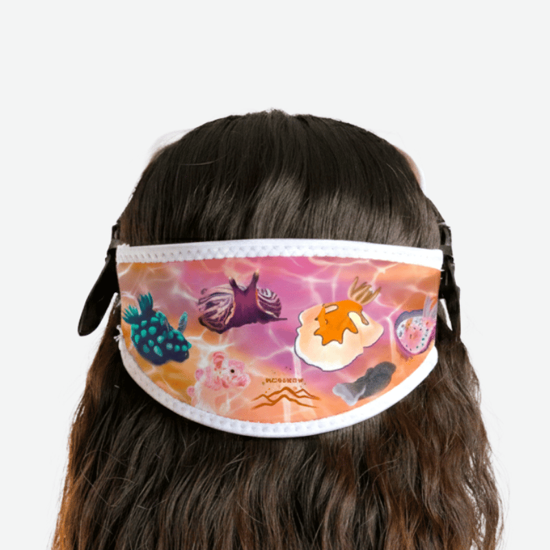 Ring of Fire —  2-in-1 Mask Strap Cover