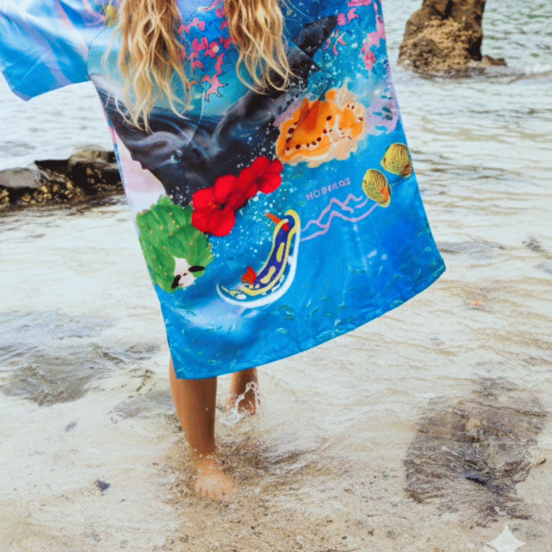 Okinawa Adventure Poncho