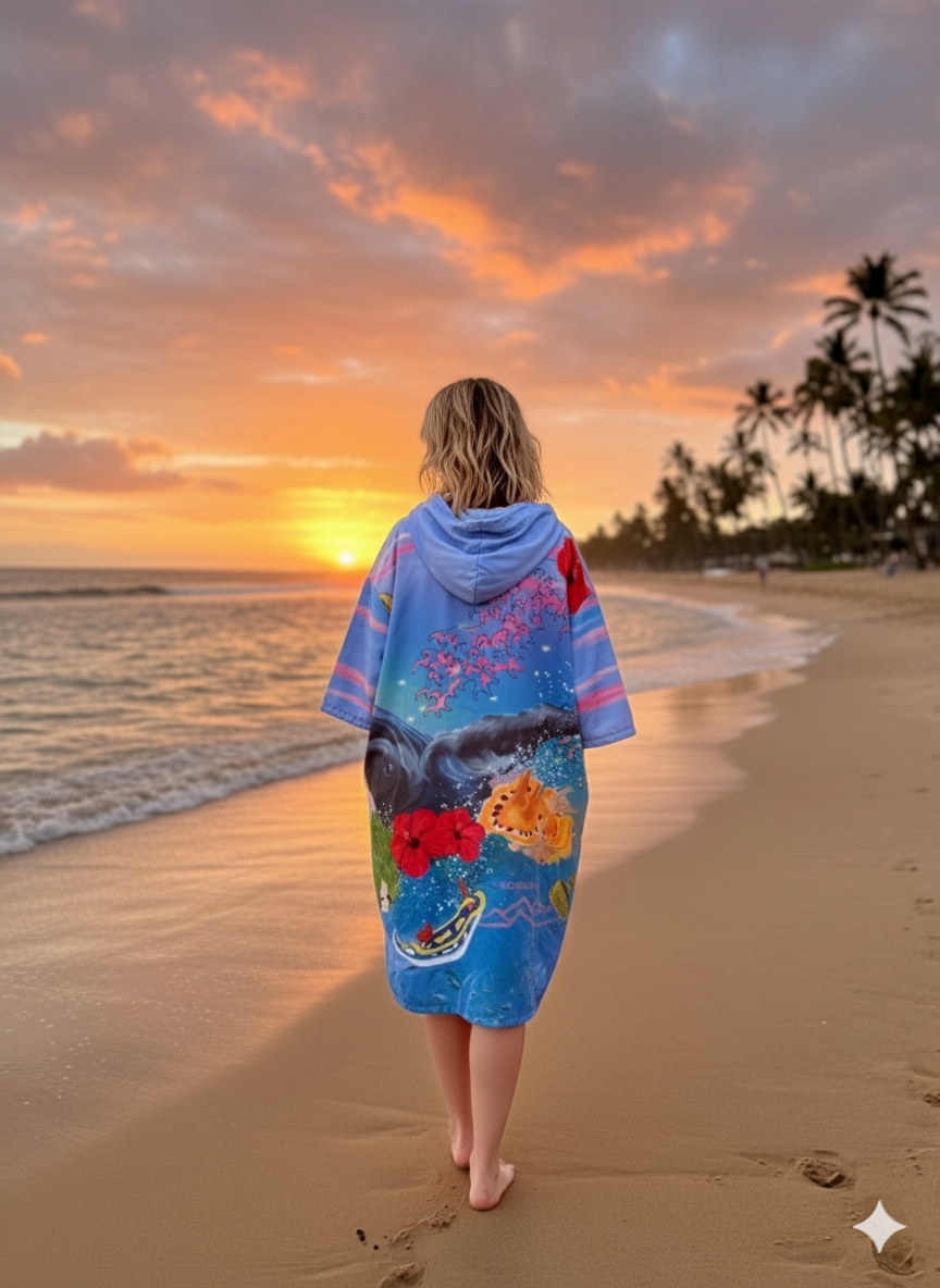 Okinawa Adventure Poncho