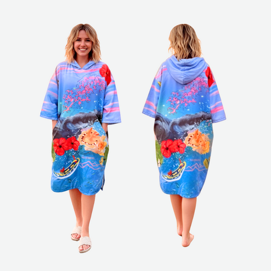 Okinawa Adventure Poncho