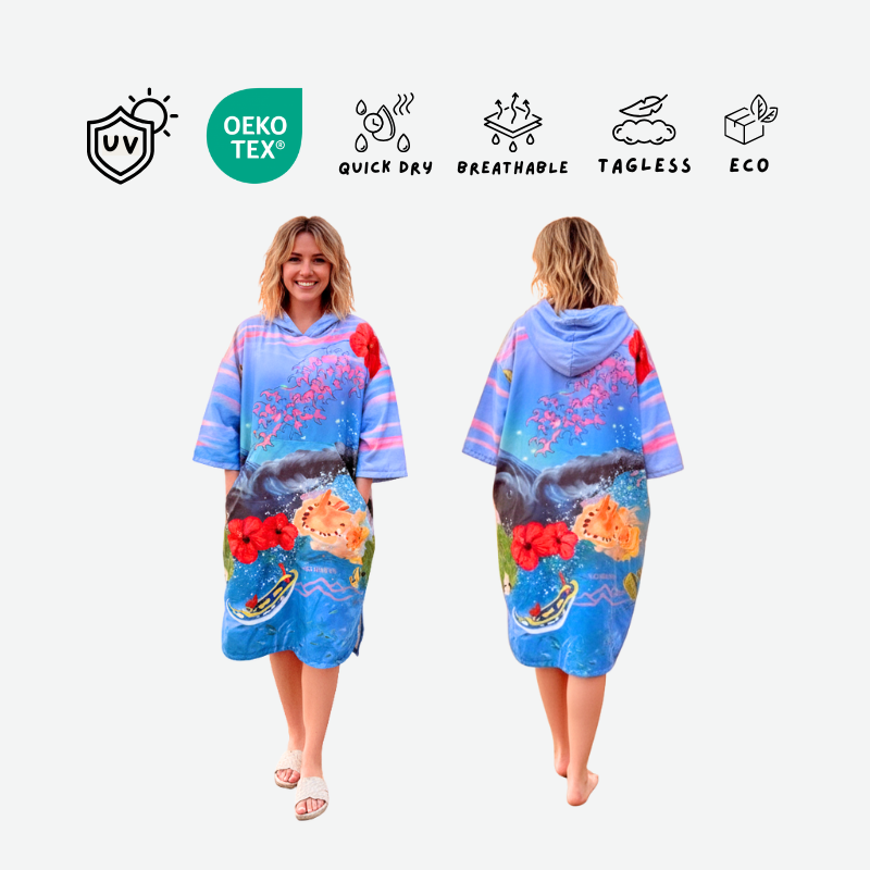 Okinawa Adventure Poncho