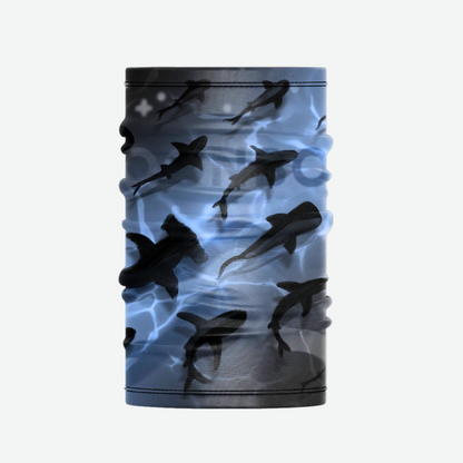 ผ้าโพกหัวอเนกประสงค์ REPREVE® ลาย Shadow Sharks