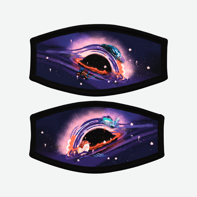 Starlit Drifter —  2-in-1 Mask Strap Cover